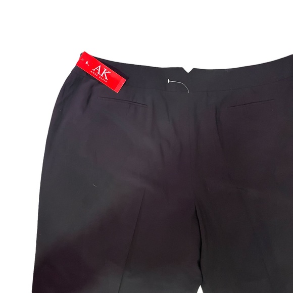 AK ANNE KLEIN NWT PLUS SIZE CONCORD BLACK PANTS STRETCH 24W - Picture 8 of 15